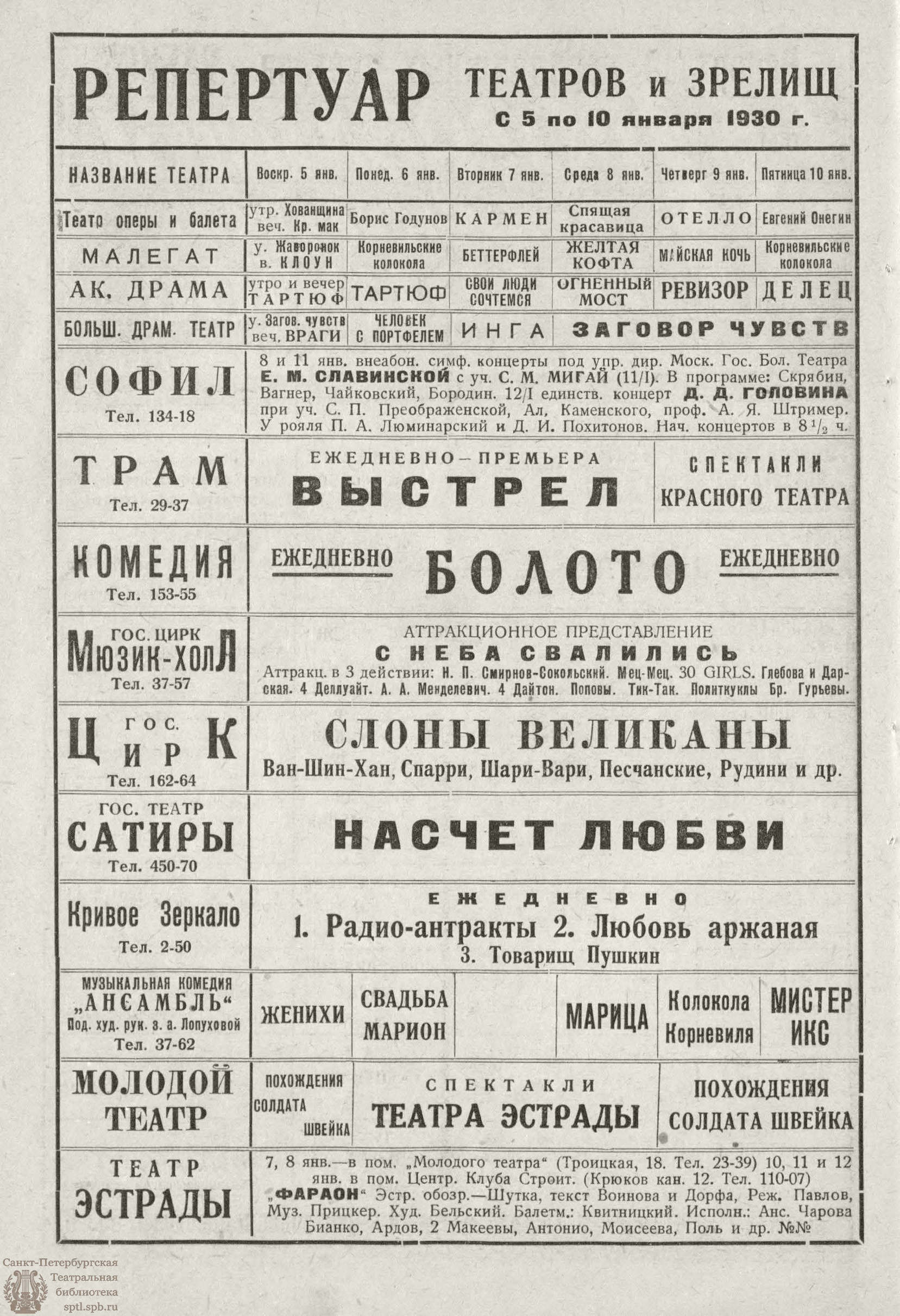 Театральная Электронная библиотека | РАБОЧИЙ И ТЕАТР. 1930. №1