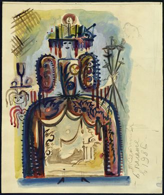 Театральный мотив